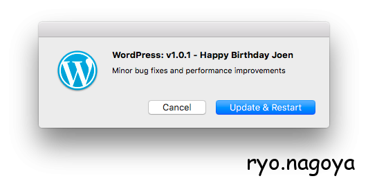 Wordpress:v1.0.1